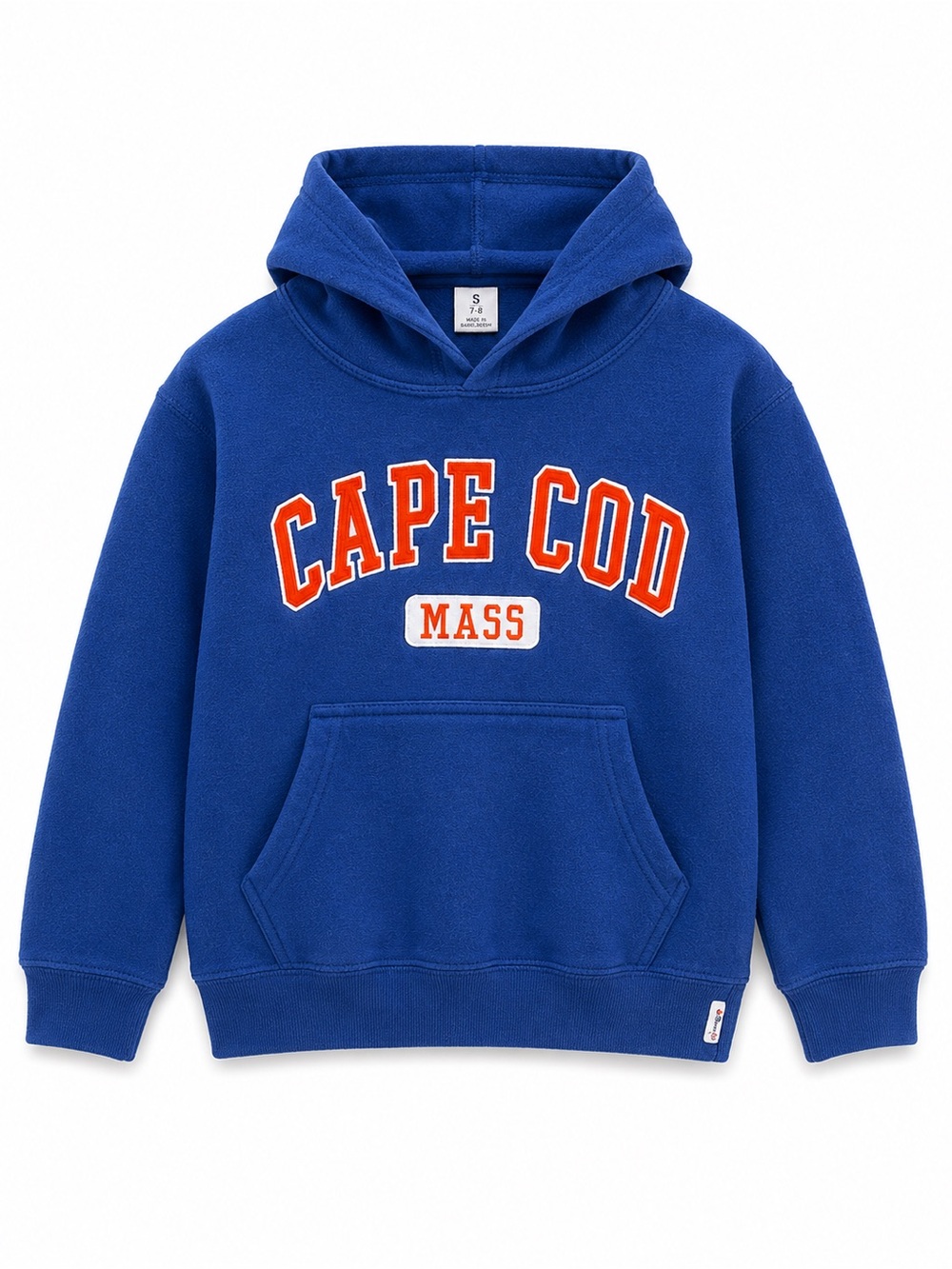 cuffy’s of Cape Cod Mass Hoodie, blue orange